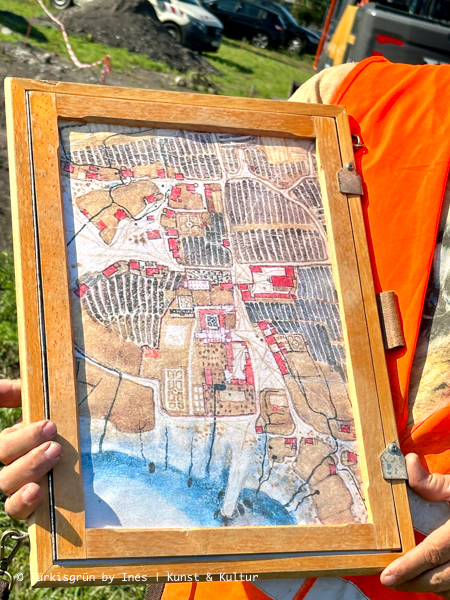 archäologie grabung plan hafen